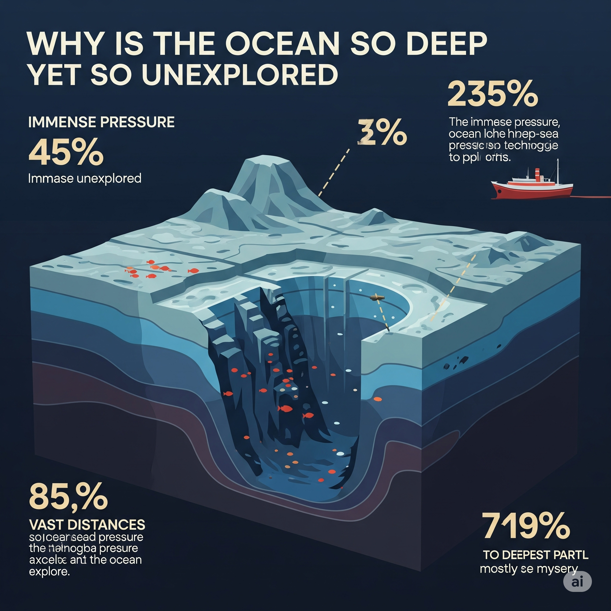 Why Is the Ocean So Deep, Yet So Unexplored?