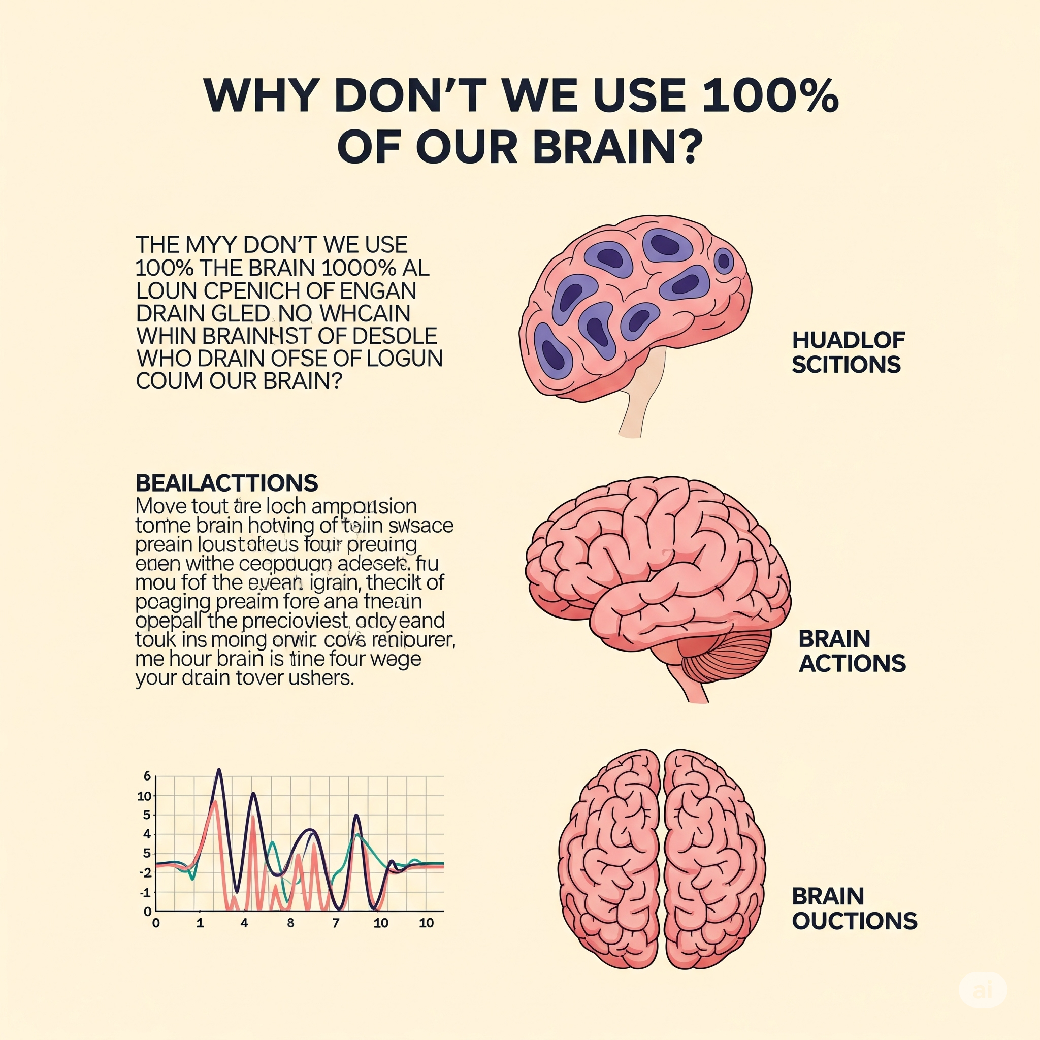 Why Don’t We Use 100% of Our Brain?