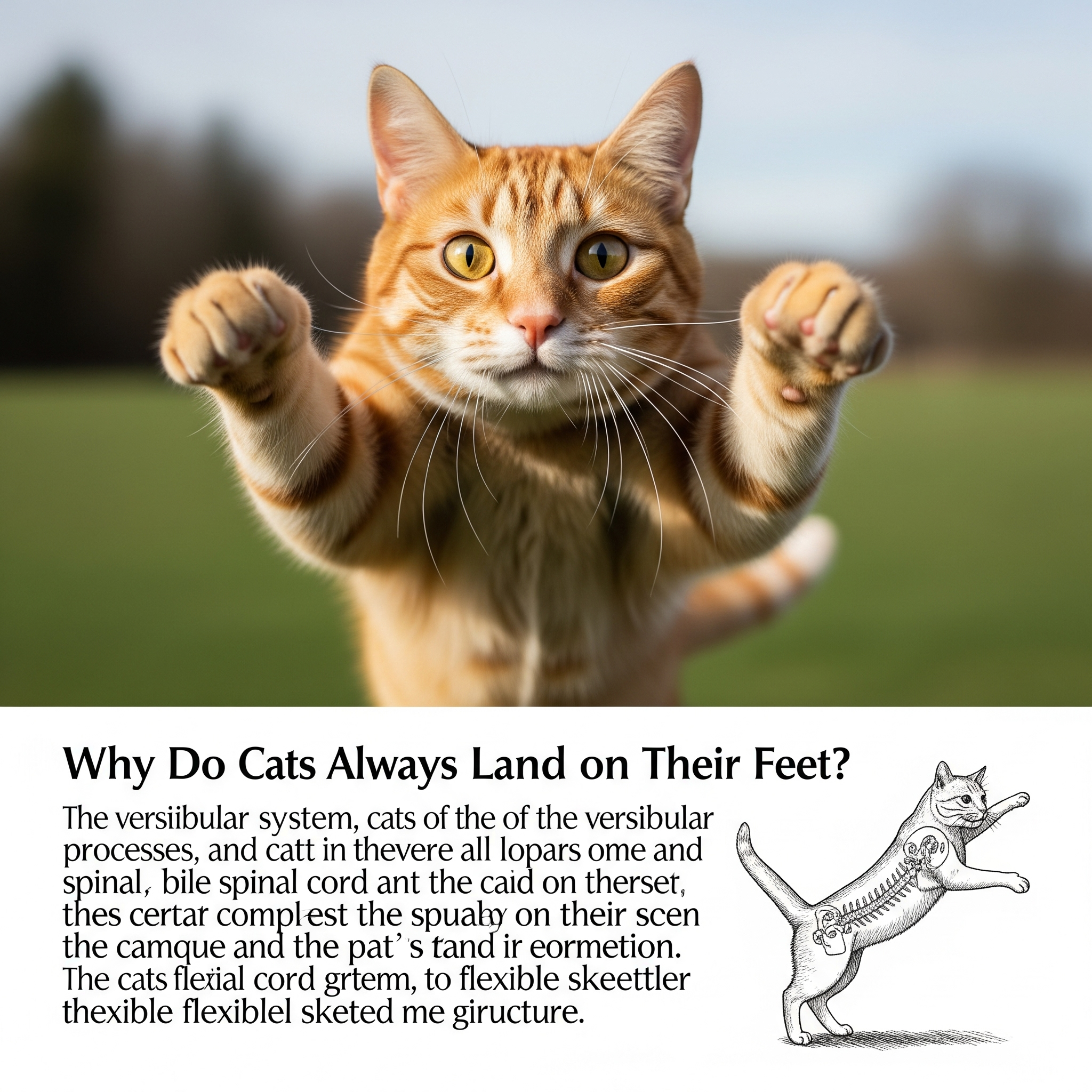 Why Do Cats Always Land on Their Feet?
