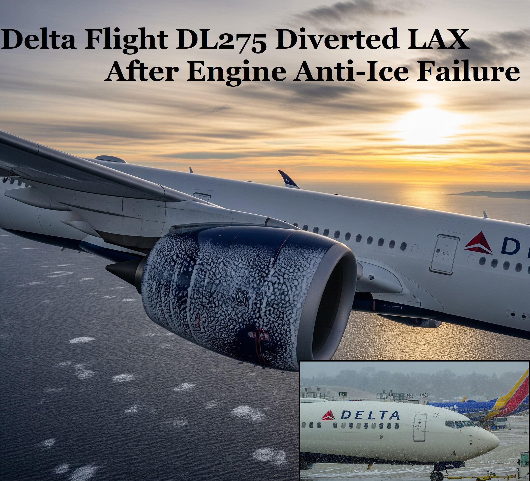 delta flight dl275 diverted lax