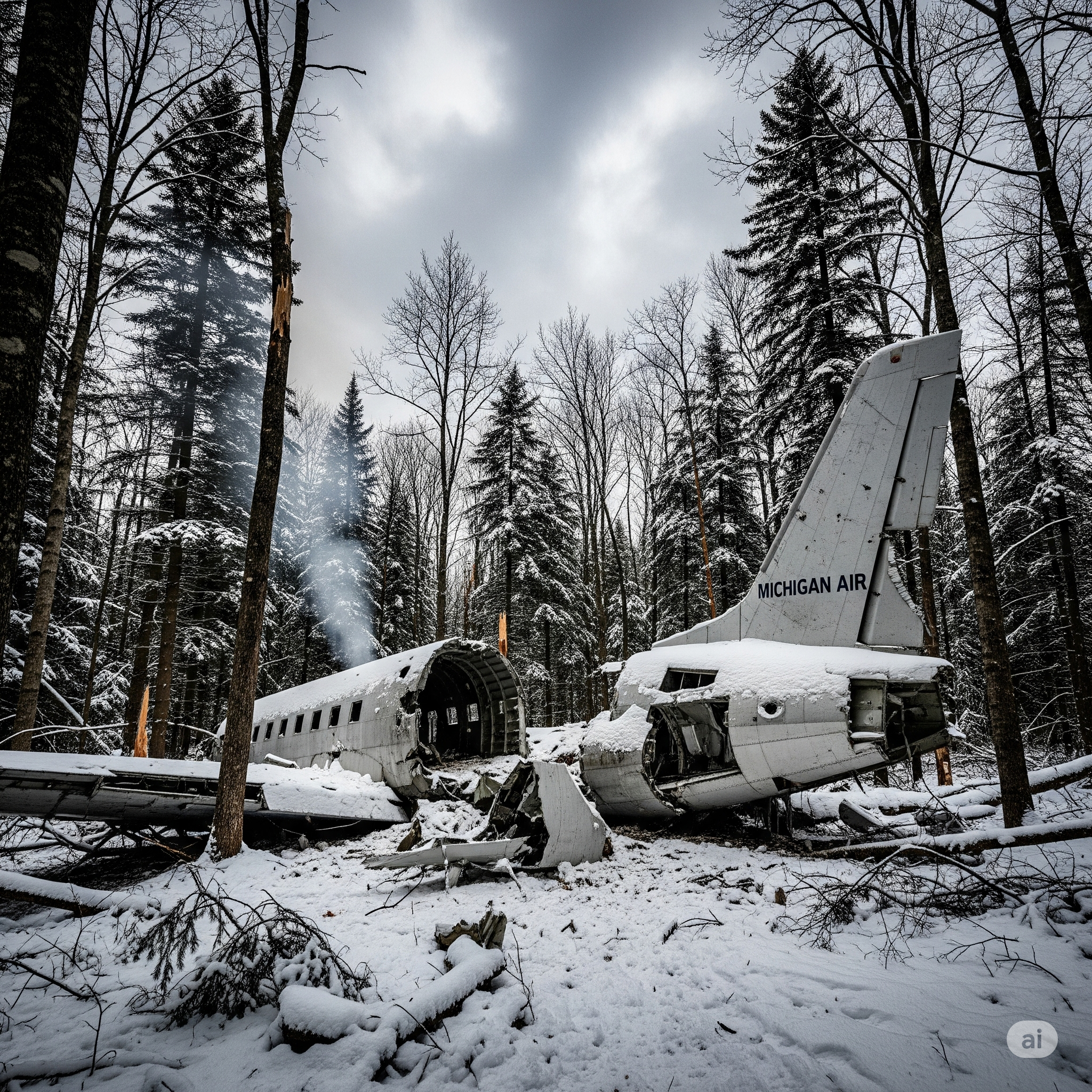 airplane crash michigan